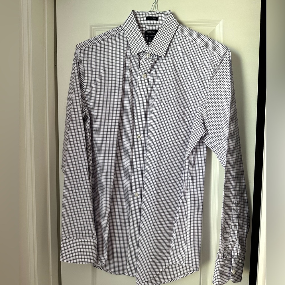 Men’s JCREW Thompson Flex Wrinkle Free Shirt - Size M (15-15 1/2)